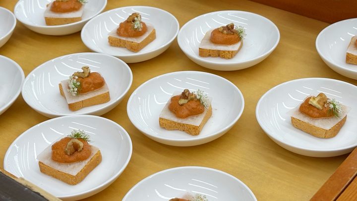 亀岡の食材を使ったプラントベース料理