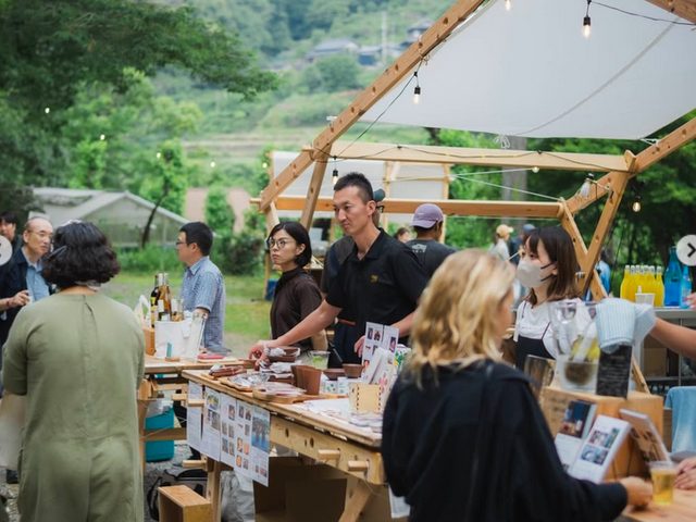 ツチフェス in 徳島 2025 マーケットの様子