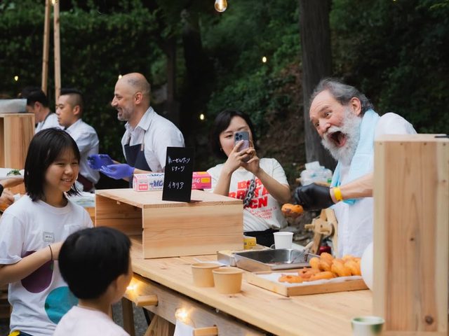 ツチフェス in 徳島 2025 シェフと来場者の交流